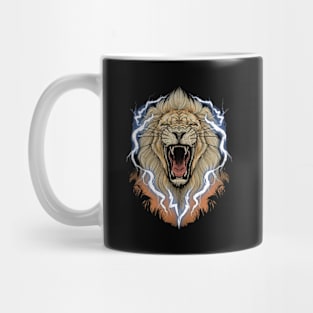 Thunderous Roar, Lion Mug